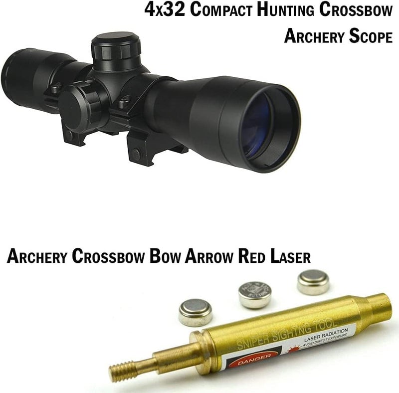 Gotical Archery Crossbow Bow Arrow Red Laser Sighting Tool Boresighter Bore Sight - Image 3
